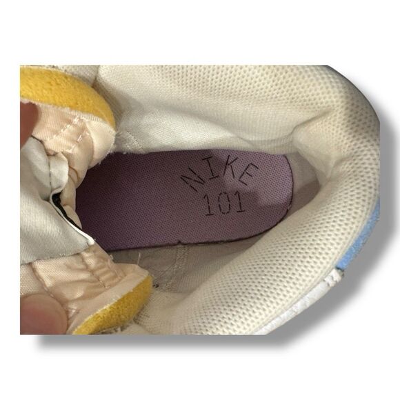 Nike Blazer Mid 77 White Orange Lilac Fashion Shoe DX2350-100 Women’s Size 7.5 - Picture 9 of 10